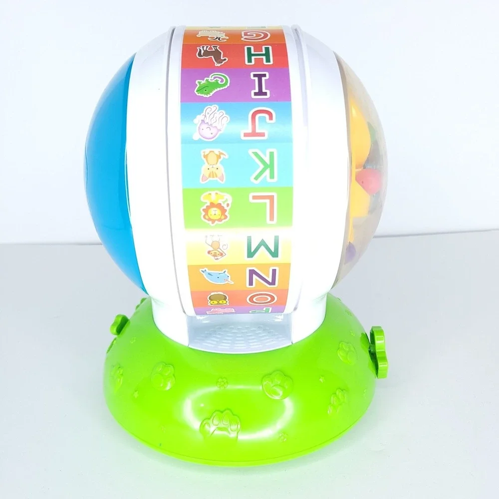 LeapFrog Spin and Sing Alphabet Zoo Interactive Toy Learning Tested And Works!